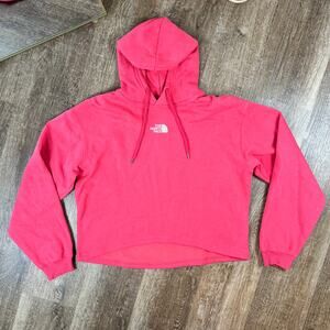 The North Face Evolution Hi Lo Hoodie Salmon Red / Pink Salmon